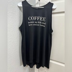 Apt 9 NET coffee tank top